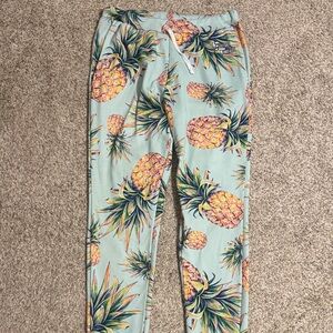 Electro Threads Pineapple Print Joggers